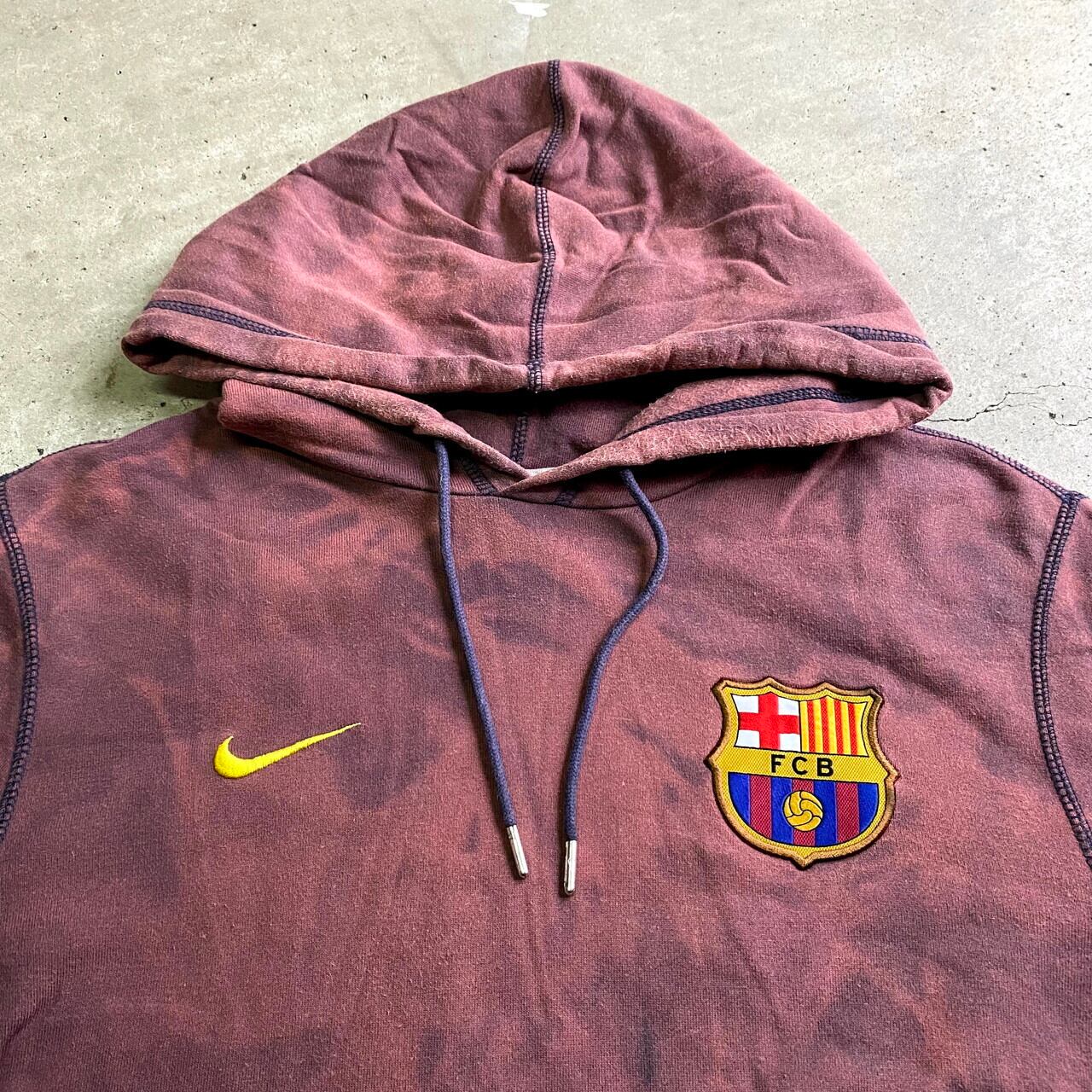 NIKE ナイキ FCB チーム ワッペン スウォッシュ 刺繍 後染めタイダイ ...