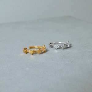 Five Star Ear Cuff (Silver) [WM-EC127]