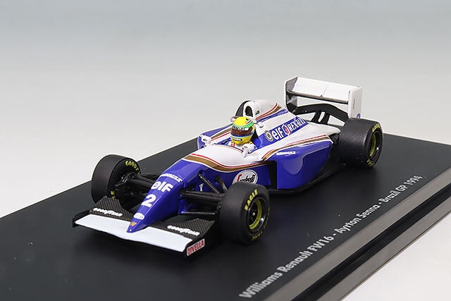 MINICHAMPS（ミニチャンプス）／PMA（Paul's Model Art） 1/64 ウィリアムズ ルノー FW16 アイルトン・セナ ブラジルGP 1994　　540946402