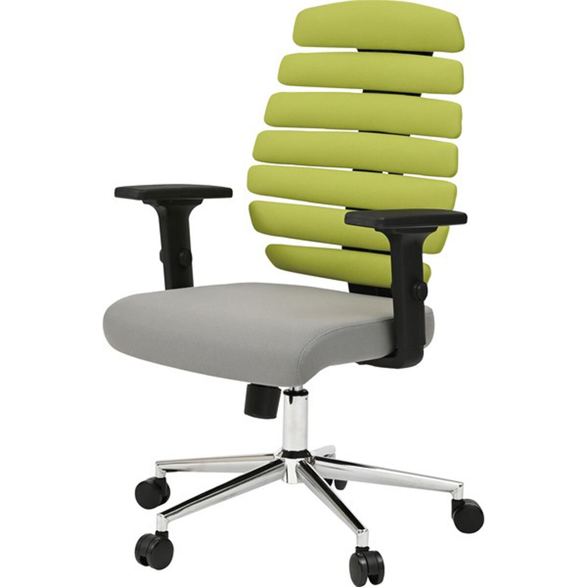 オフィスチェア スチール クロームメッキ ポリプロピレン ポリウレタン ポリエステル