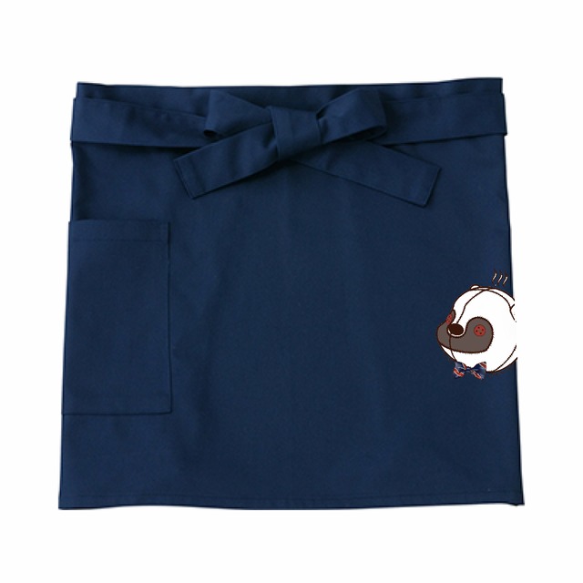 annetmii Café ショートエプロン（ネイビー）