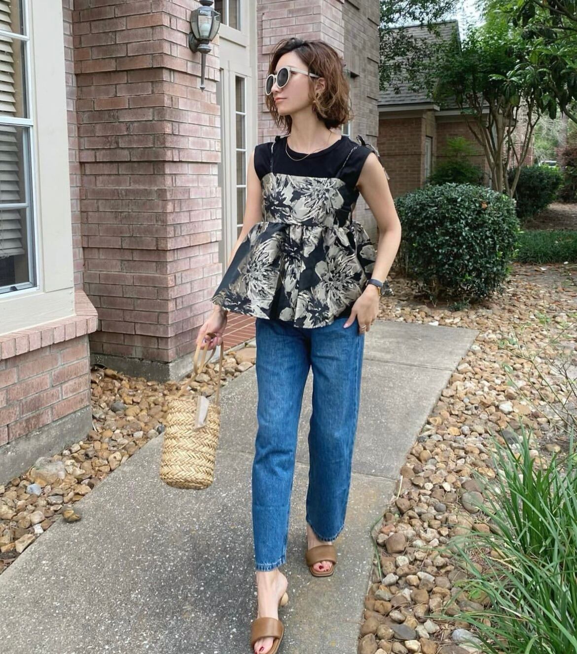 ボタニカルキャミチュニック