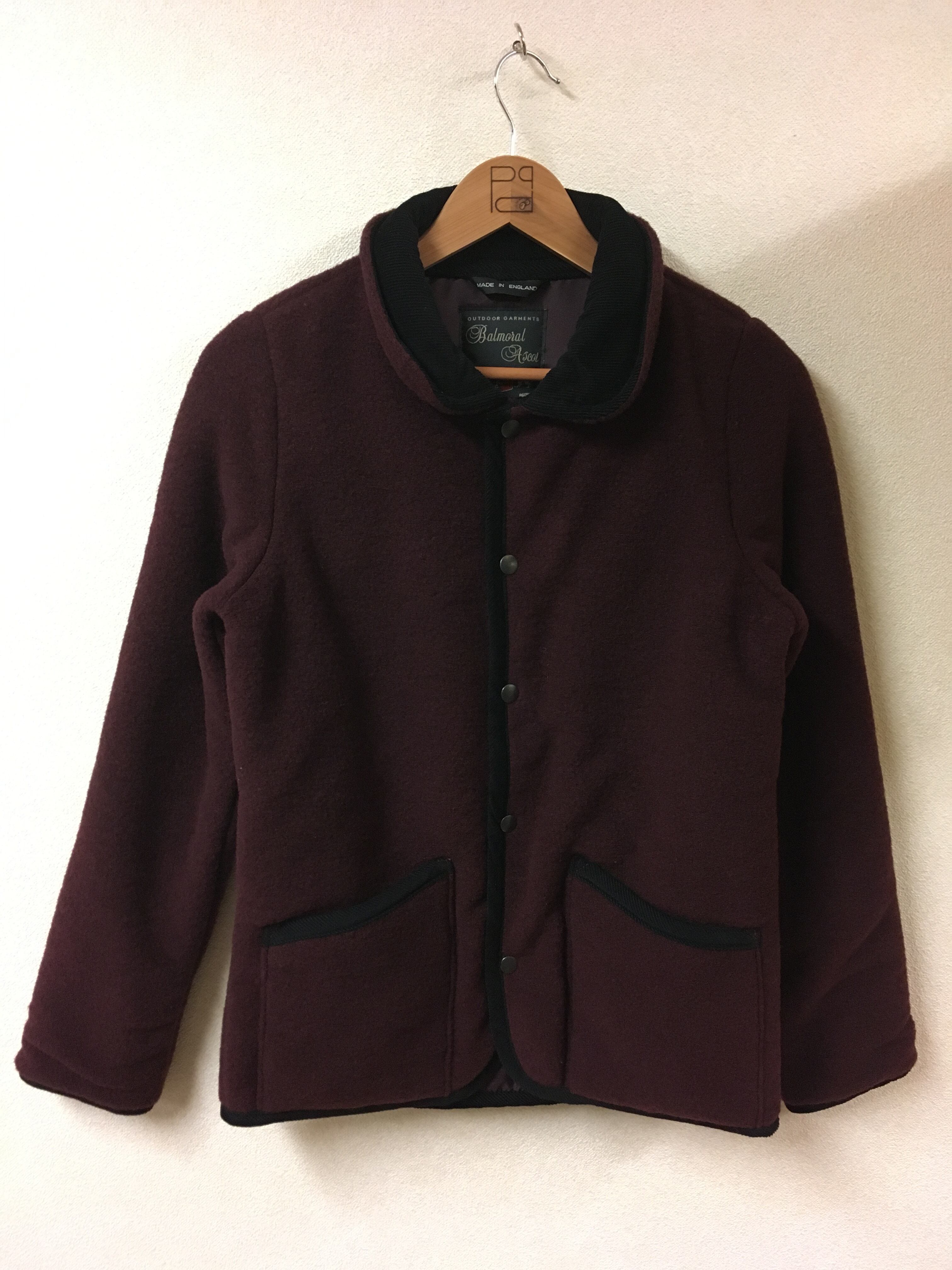NEW 】Balmoral Ascot Boiled Wool Brompton Jacket / Made in ENGLAND 