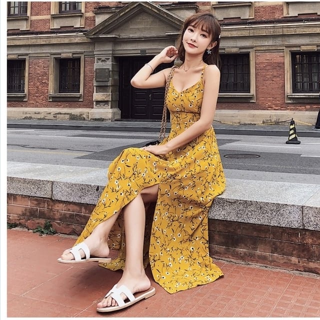 kay me ケイミー 総柄 ラップワンピース 前開き N1361 kay me ケイミー 総柄 ラップワンピース 前開き N1361