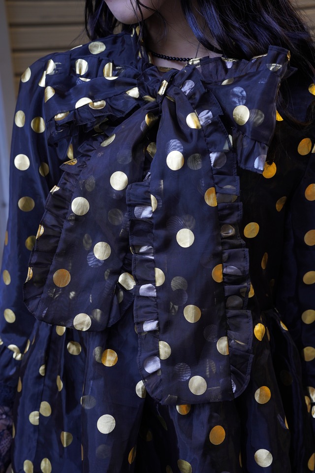 SWING SPOT ORGANZA MINI DRESS