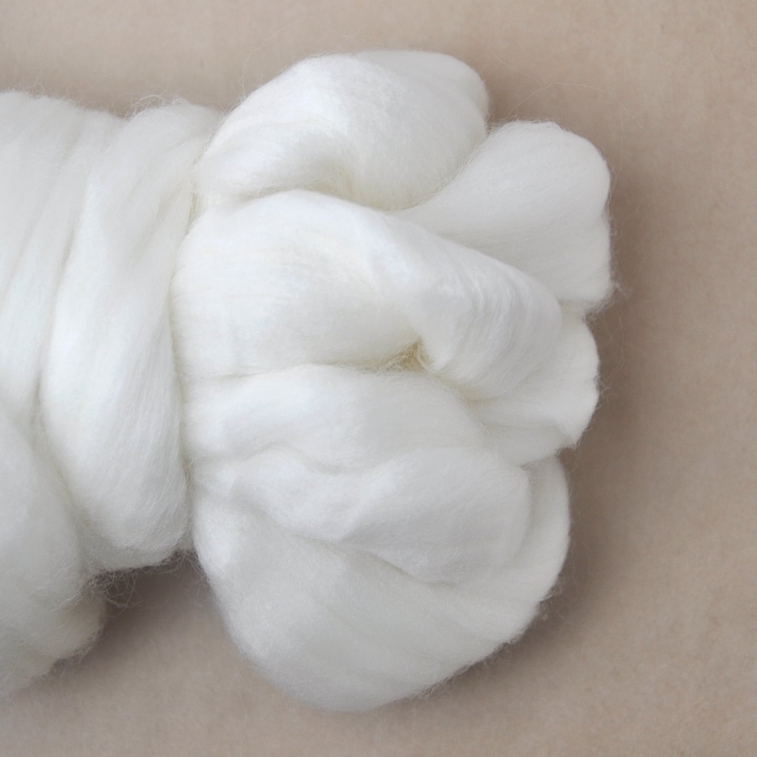 防縮メリノ60's 未染(白) 120g