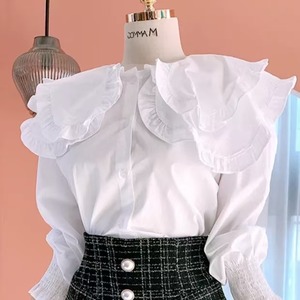 ビッグフリルカラー　ブラウス AJ−1079-E01