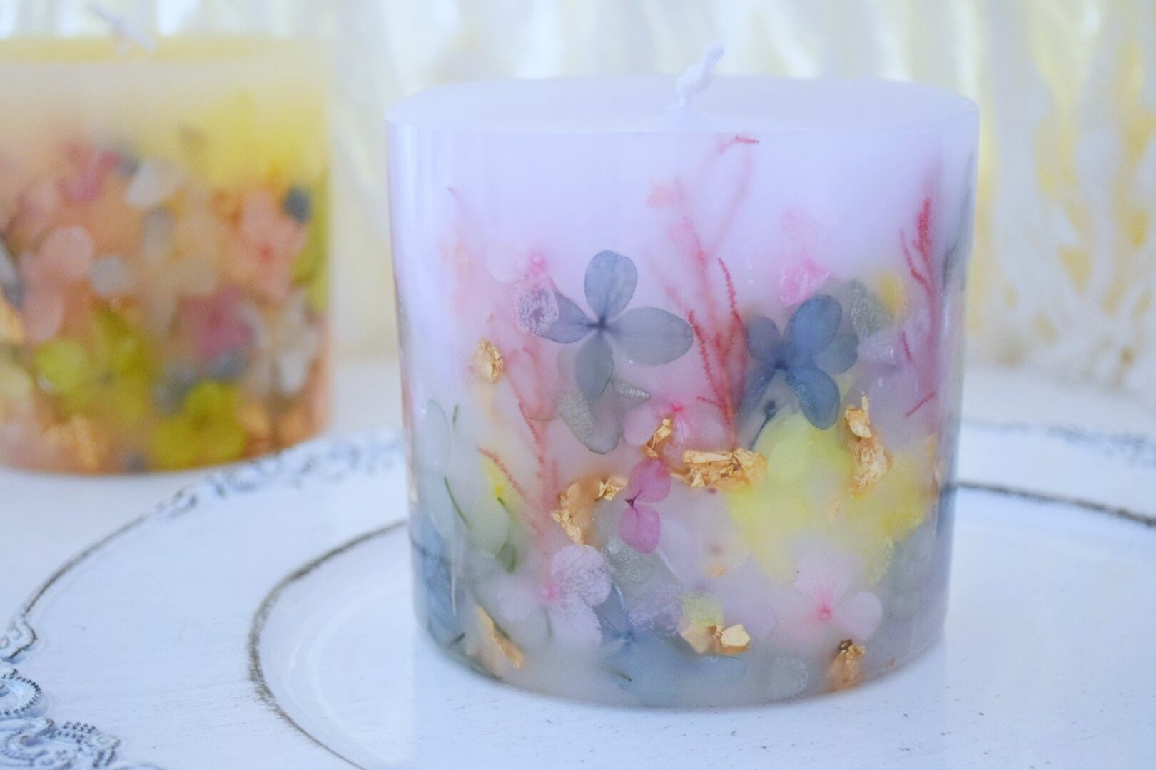 ボタニカル ジェルキャンドル パープル Www Sieca Int