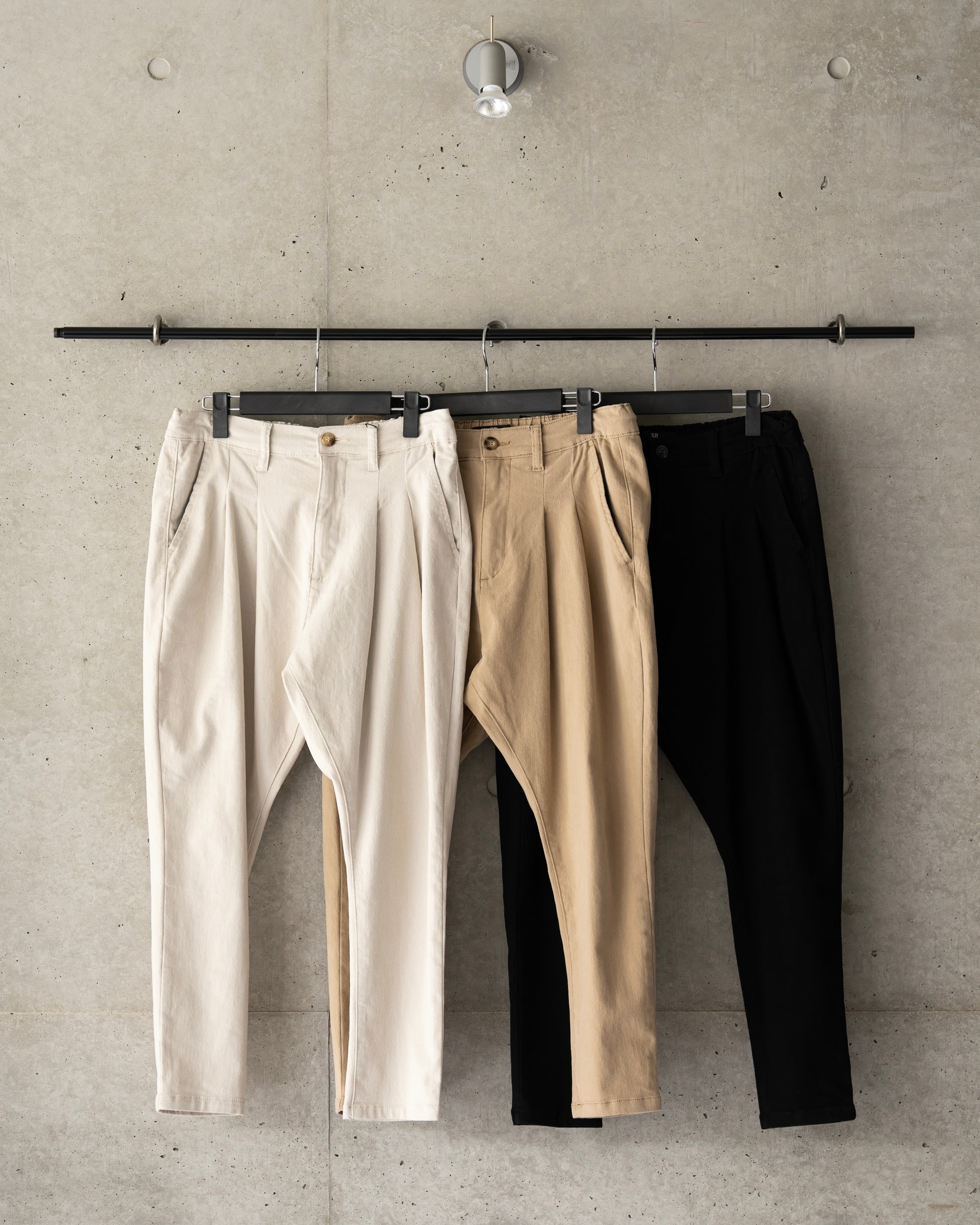 Stretch Twill Unique Three Dimensional Pants［2503amy-5］イージー