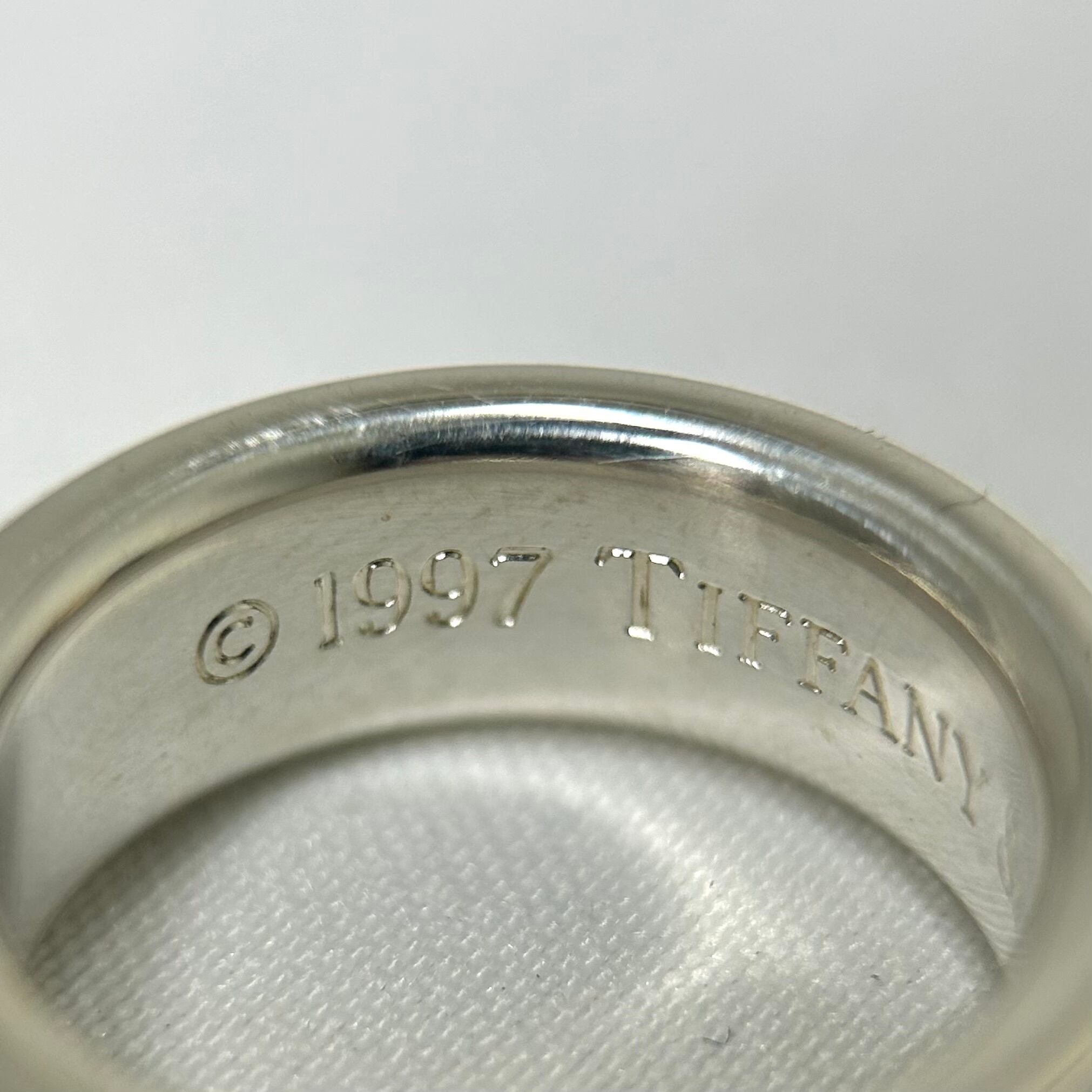 Tiffany&Co. 約9号 1837 ナロー リング シルバー925 ティファニー | 2122