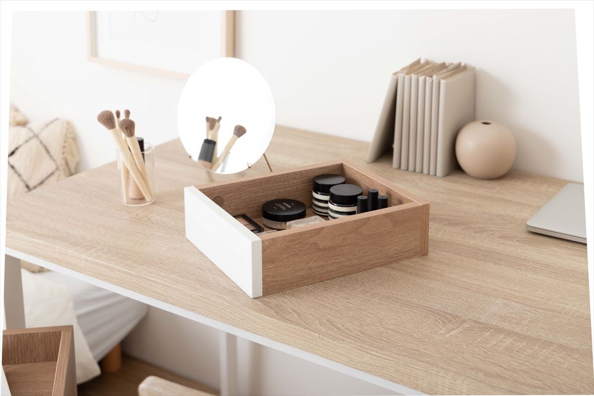 これ1台で収納・作業・見栄えの全てが叶うキャスター付き収納ワゴン