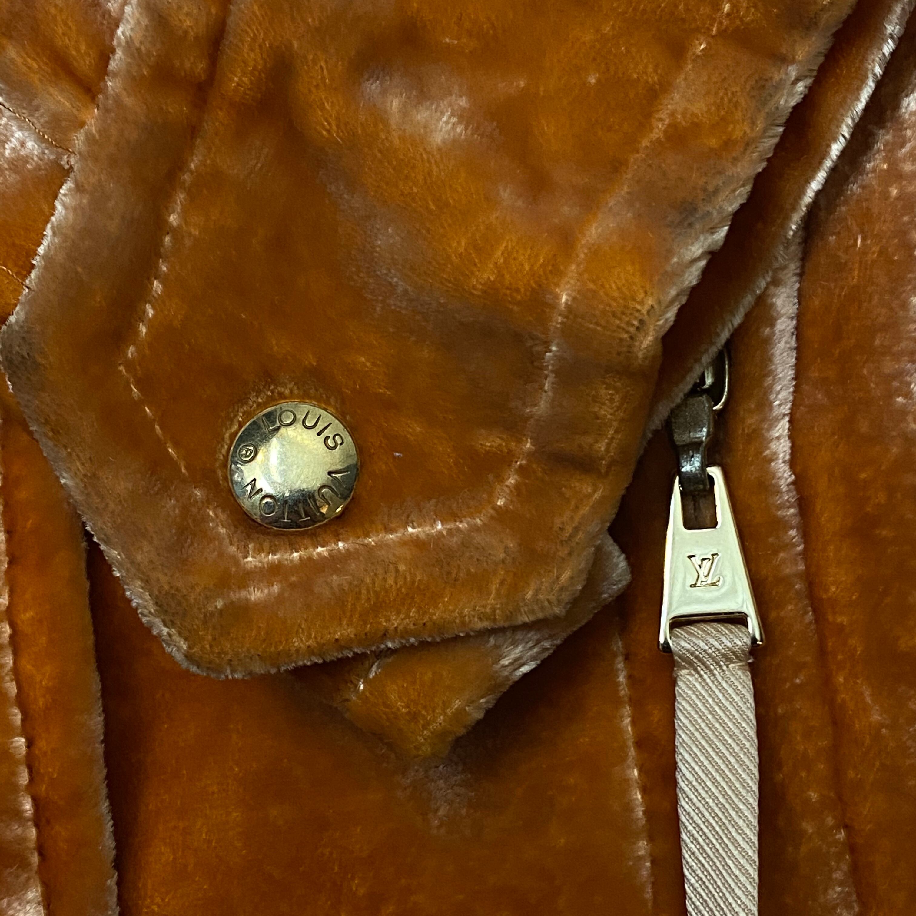 LOUIS VUITTON velvet riders jacket | NOIR ONLINE