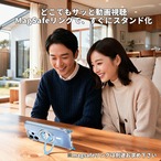 Hy+ OPPO Reno15A ケース 対応 MagSafe ケース 耐衝撃 クリア ハイブリッド 背面ポリカーボネート 側面TPU 薄型 軽量 ショルダーストラップ対応 取り外し可能パーツ付き 透明クリア