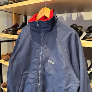 LANDS'END WARM UP JACKET NAVY WOMEN'S M
