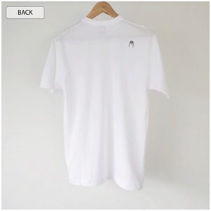 【久米繊維コラボ】肩ワンポイントTシャツ（ホワイト）