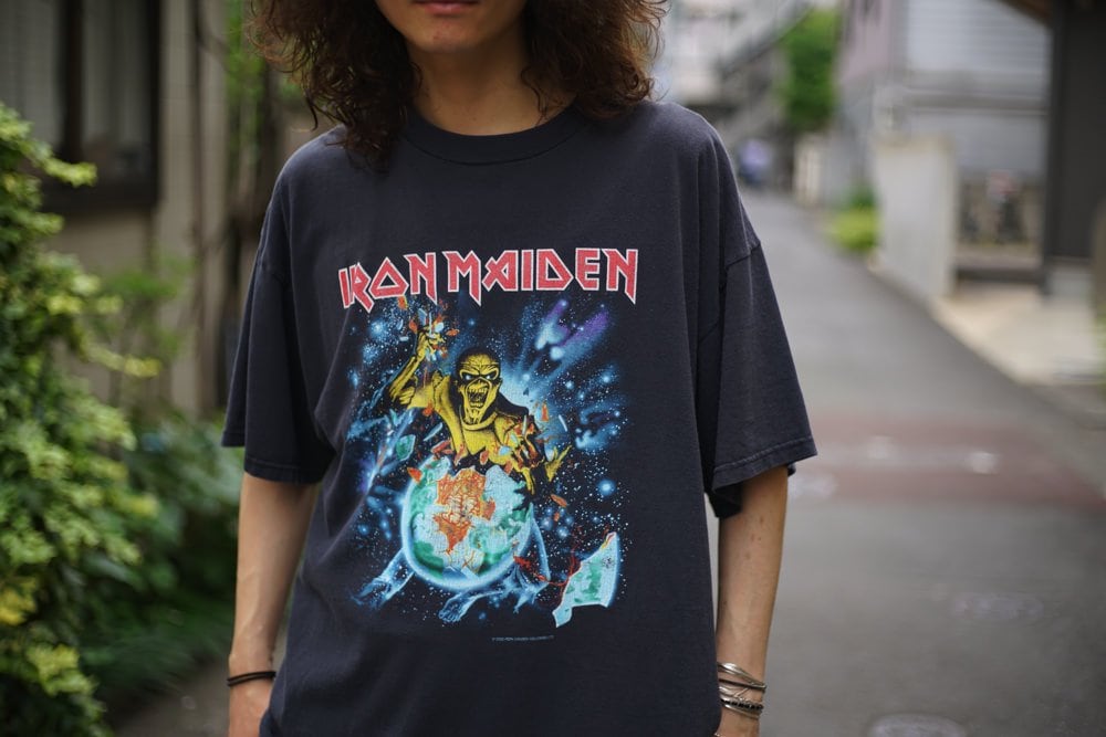 Iron Maiden [IRON MAIDEN] Vintage Tour T-shirt [2005s] Vintage Eddie Rips  Up the World Tour T-Shirt | beruf