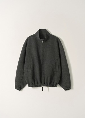 [NOTHING WRITTEN] Plaza zip blouson (Dark gray) 正規品 韓国ブランド 韓国通販 韓国代行 韓国ファッション ナッシングリトゥン 日本 店舗