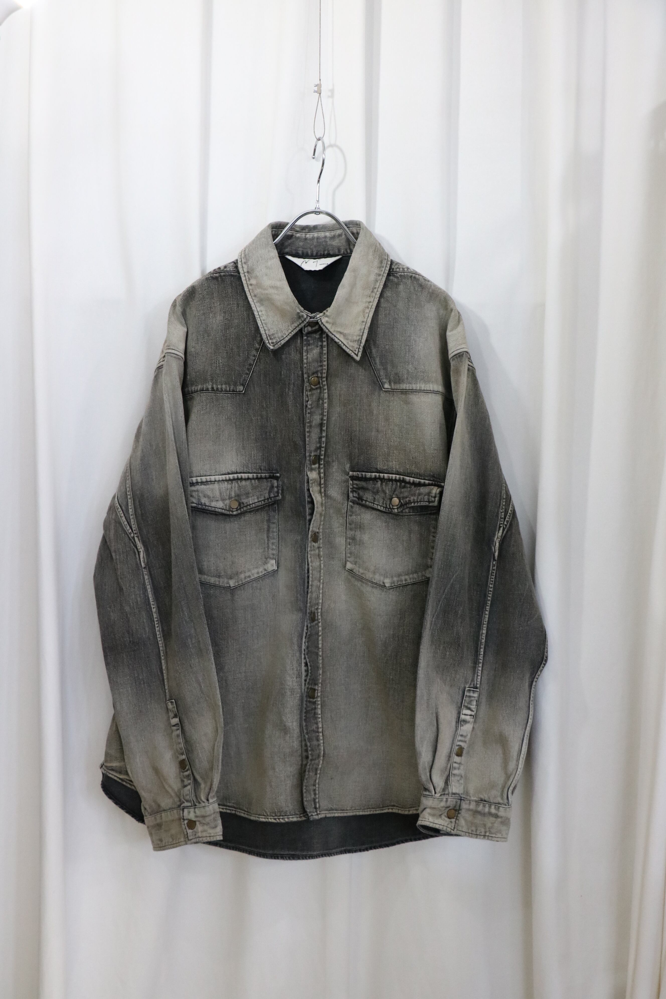 Ancellm - DENIM WESTERN SHIRT - / ANC-SH50 / アンセルム デニム 