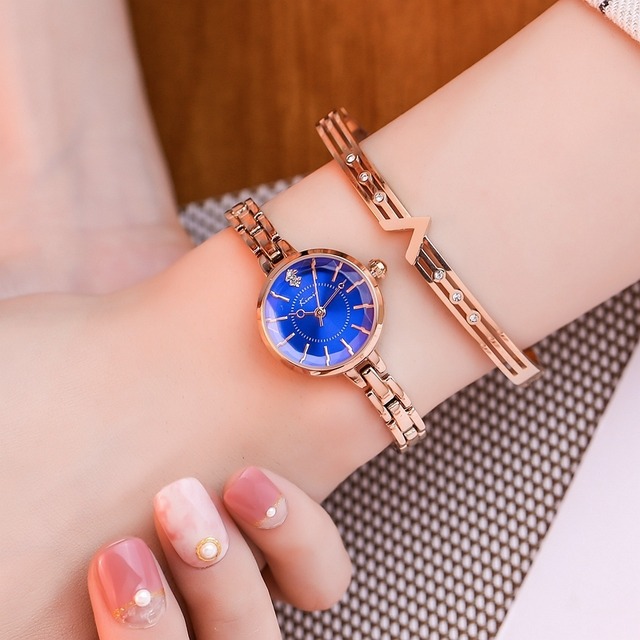 Kimio AF-6221(Blue) 腕時計　レディース