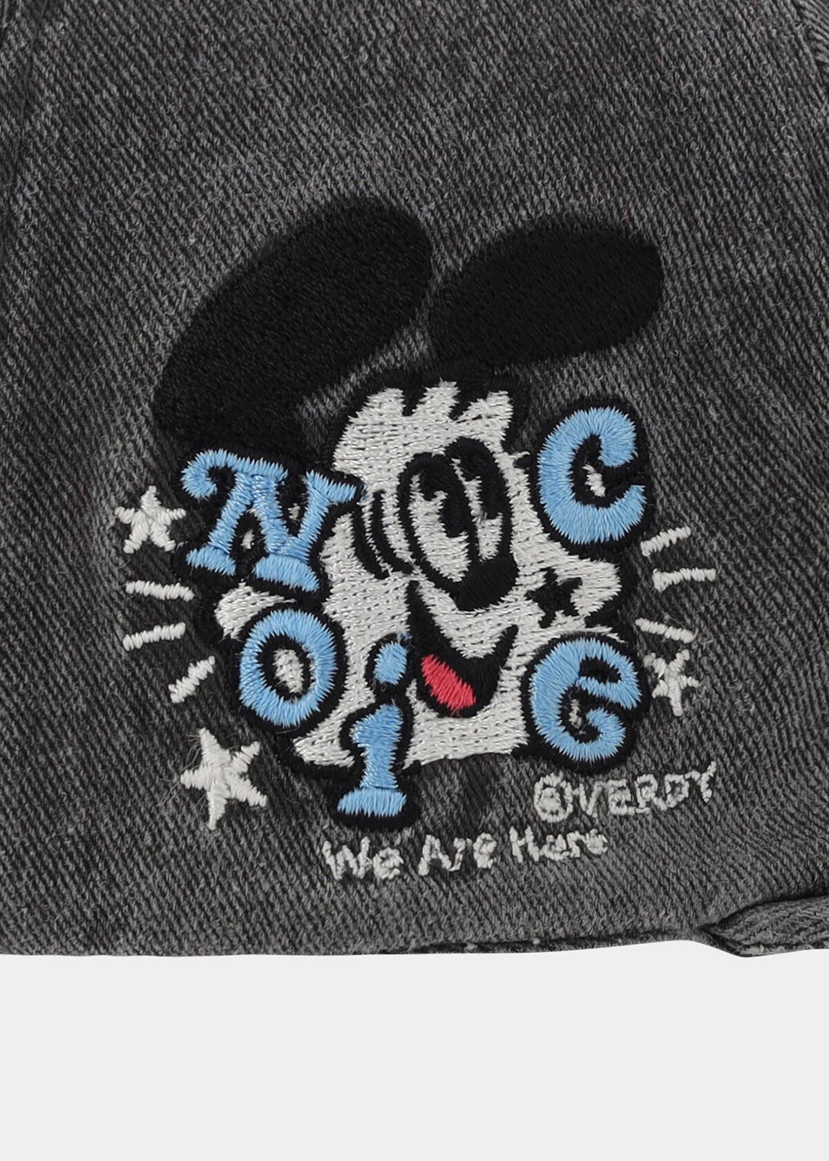 NOICE × VERDY SIX PANEL CAP-CHARCOAL | VERDY'S GIFT SHOP