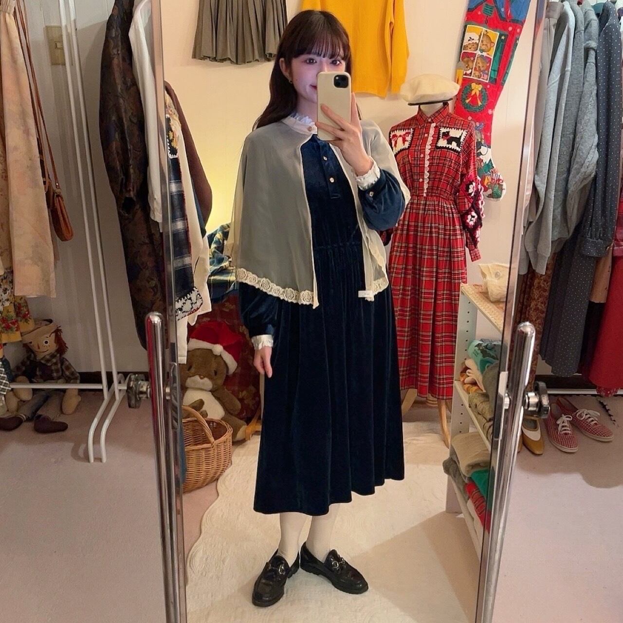 rose lace cream tulle cape