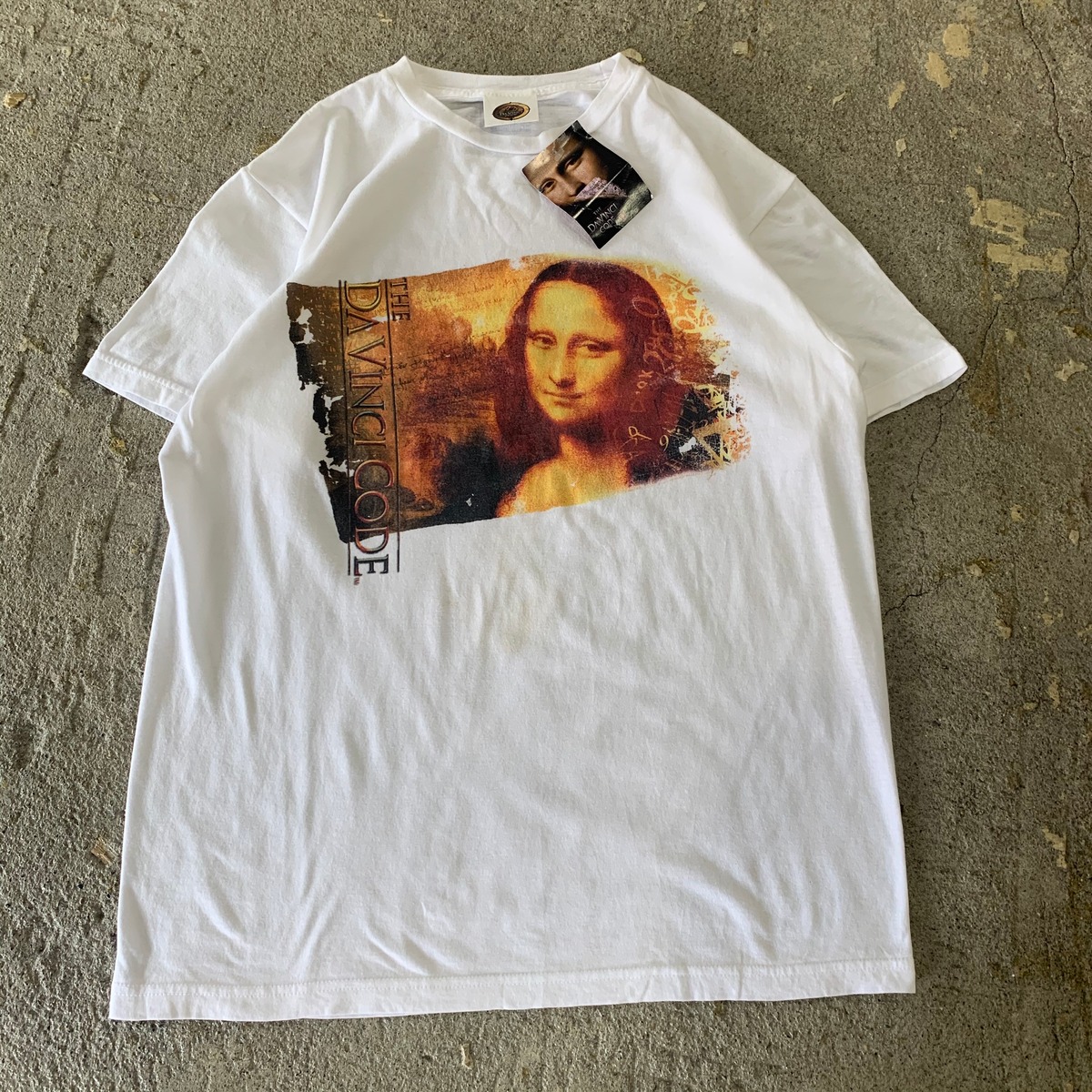 dead stock!!00s da vinci code T-shirt | What 