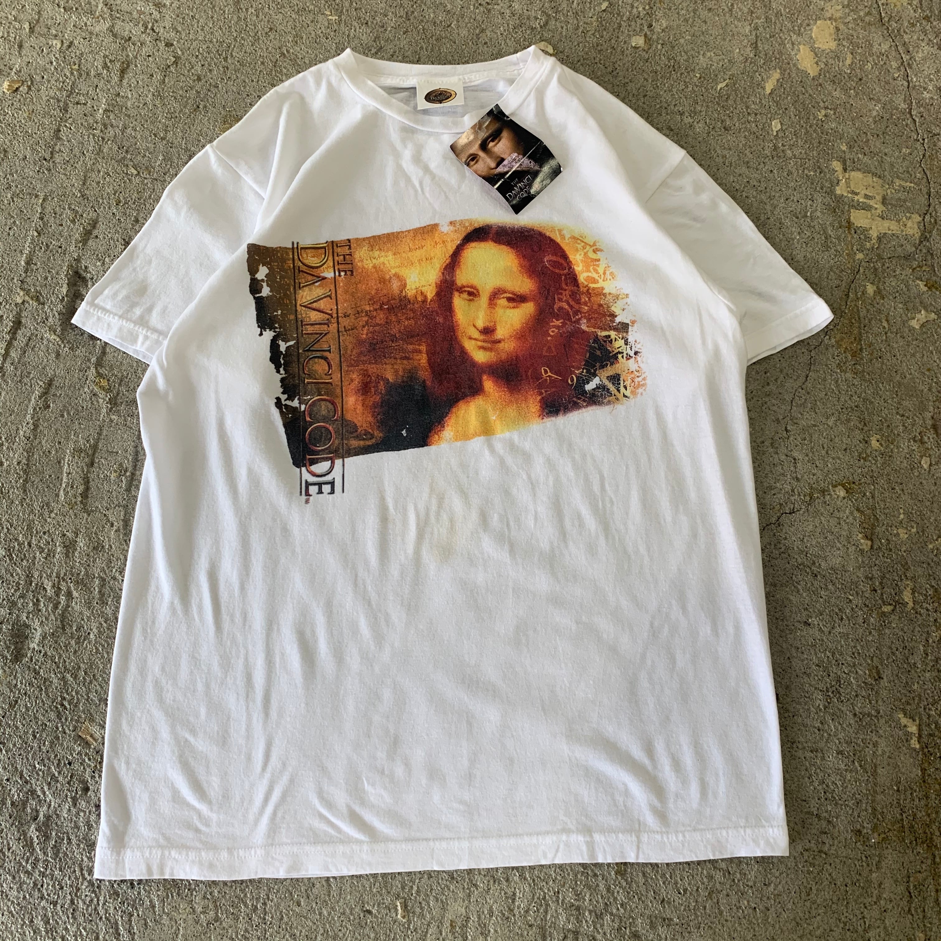dead stock!!00s da vinci code T-shirt | What
