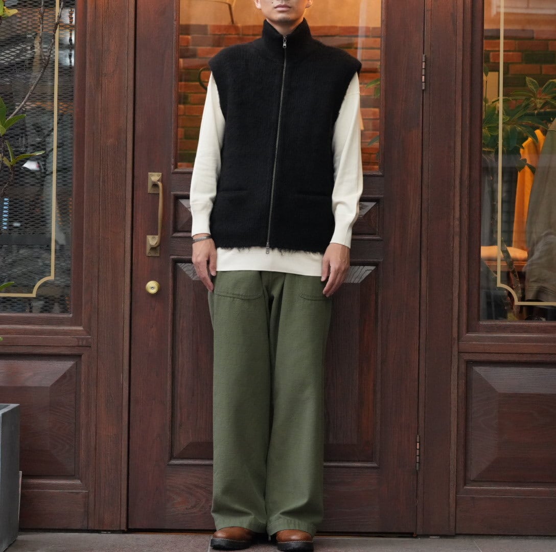 MAATEE&SONS 24aw 畦ひょっとこ起毛JIPVEST 3 - トップス MAATEE&SONS 24aw 畦ひょっとこ起毛JIPVEST 3 - トップス