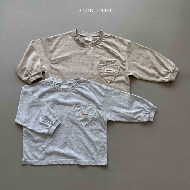 【即納】andbutter Love Stitch T 3 #16217