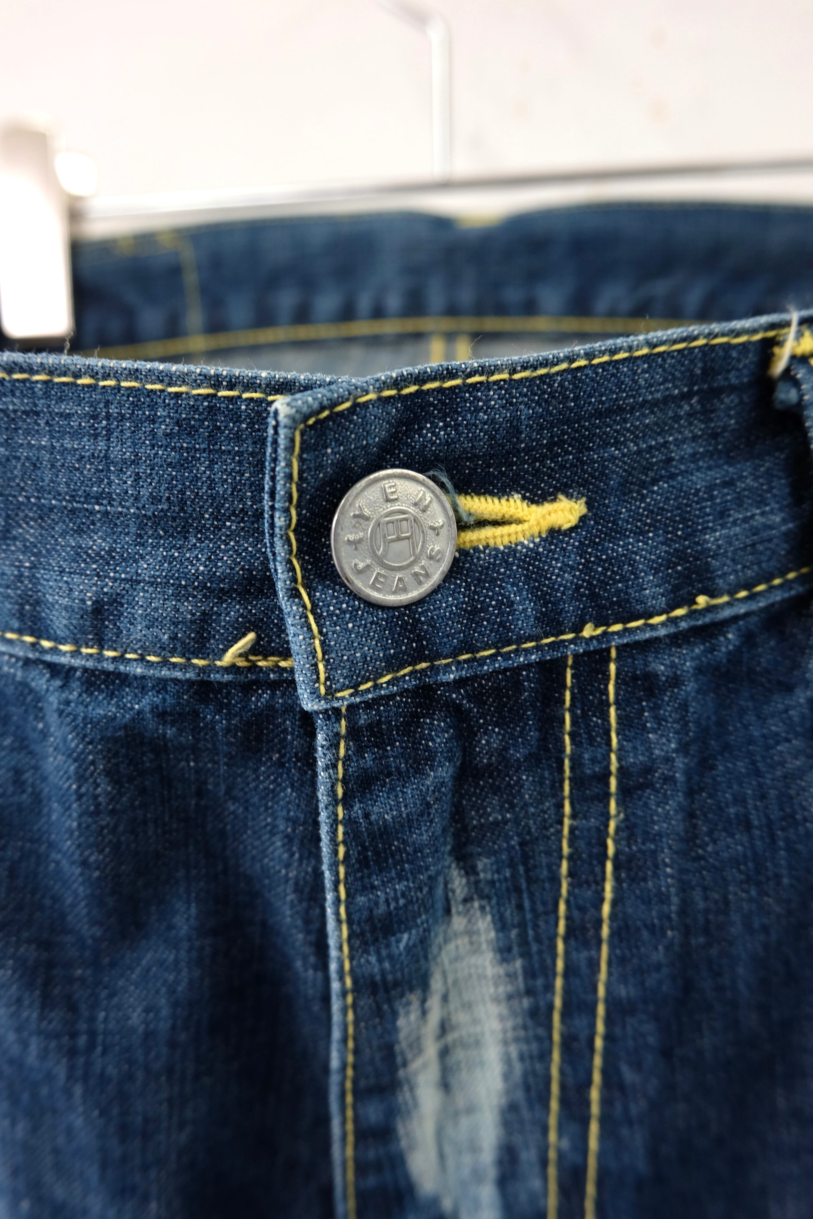 YEN JEANS by MICHIKO KOSHINO switching design denim pants | gamustore