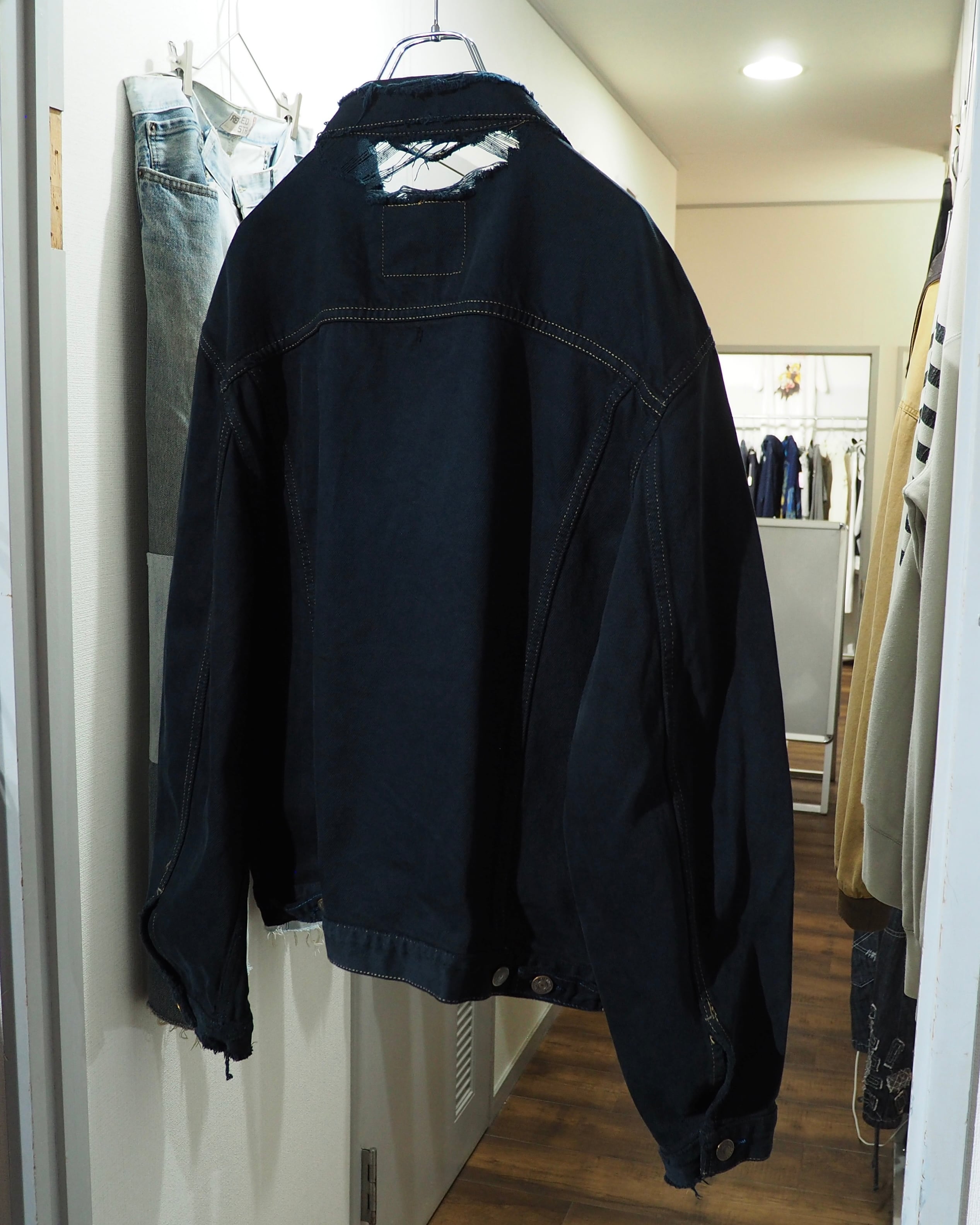 " 襤褸 - Levi's " Beautiful Aging × Over Dyed Vintage Tracker Jacket
