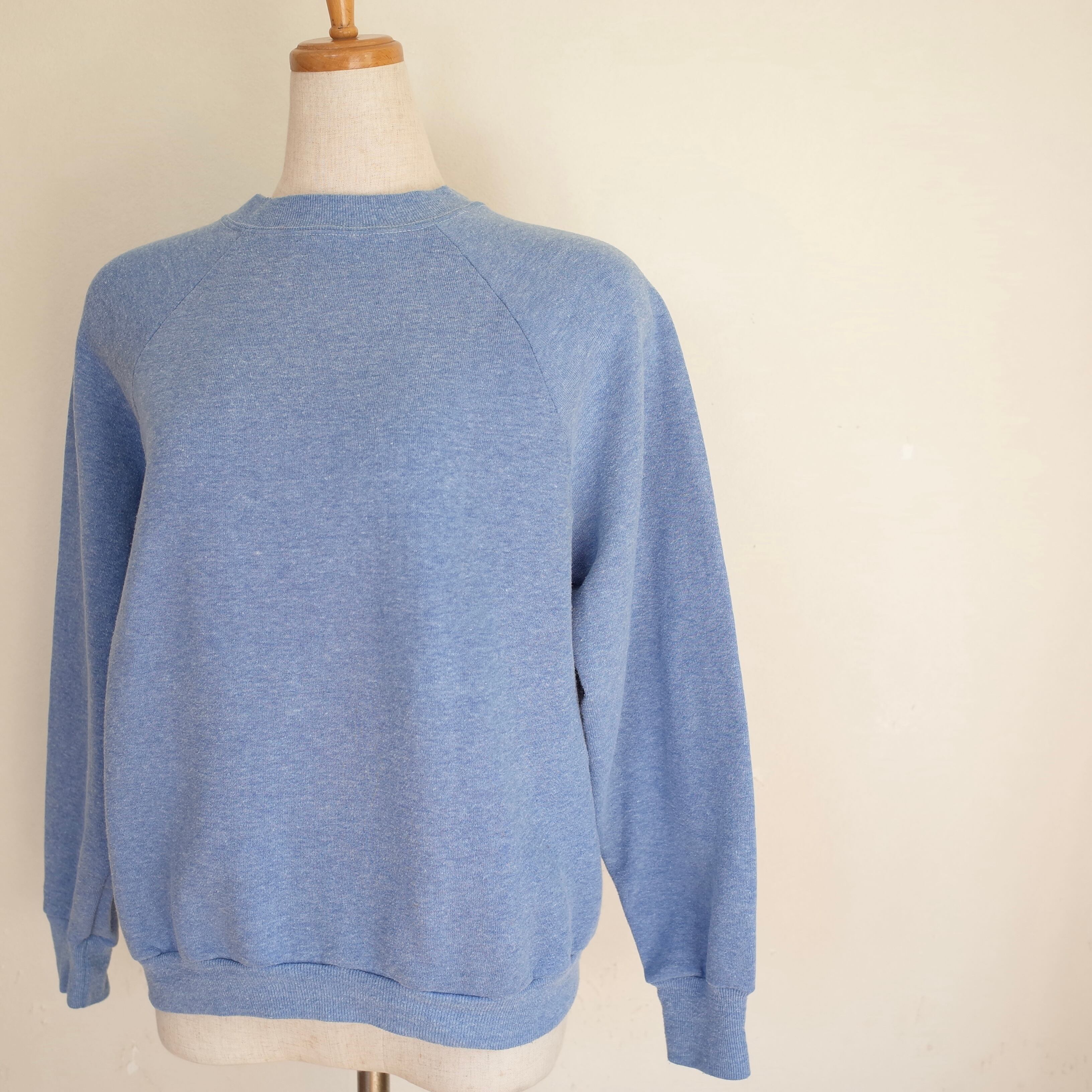 Heather blue plain sweat