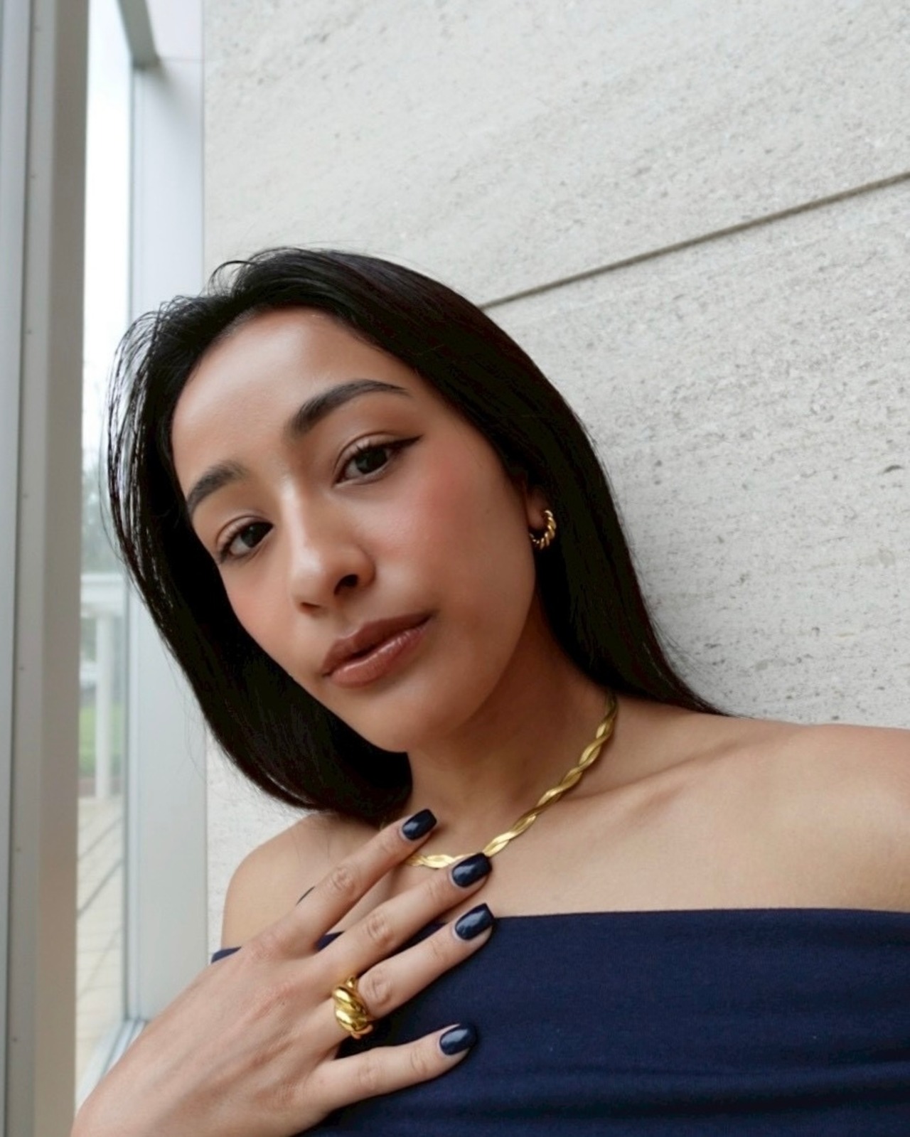 Twisted Herringbone Necklace