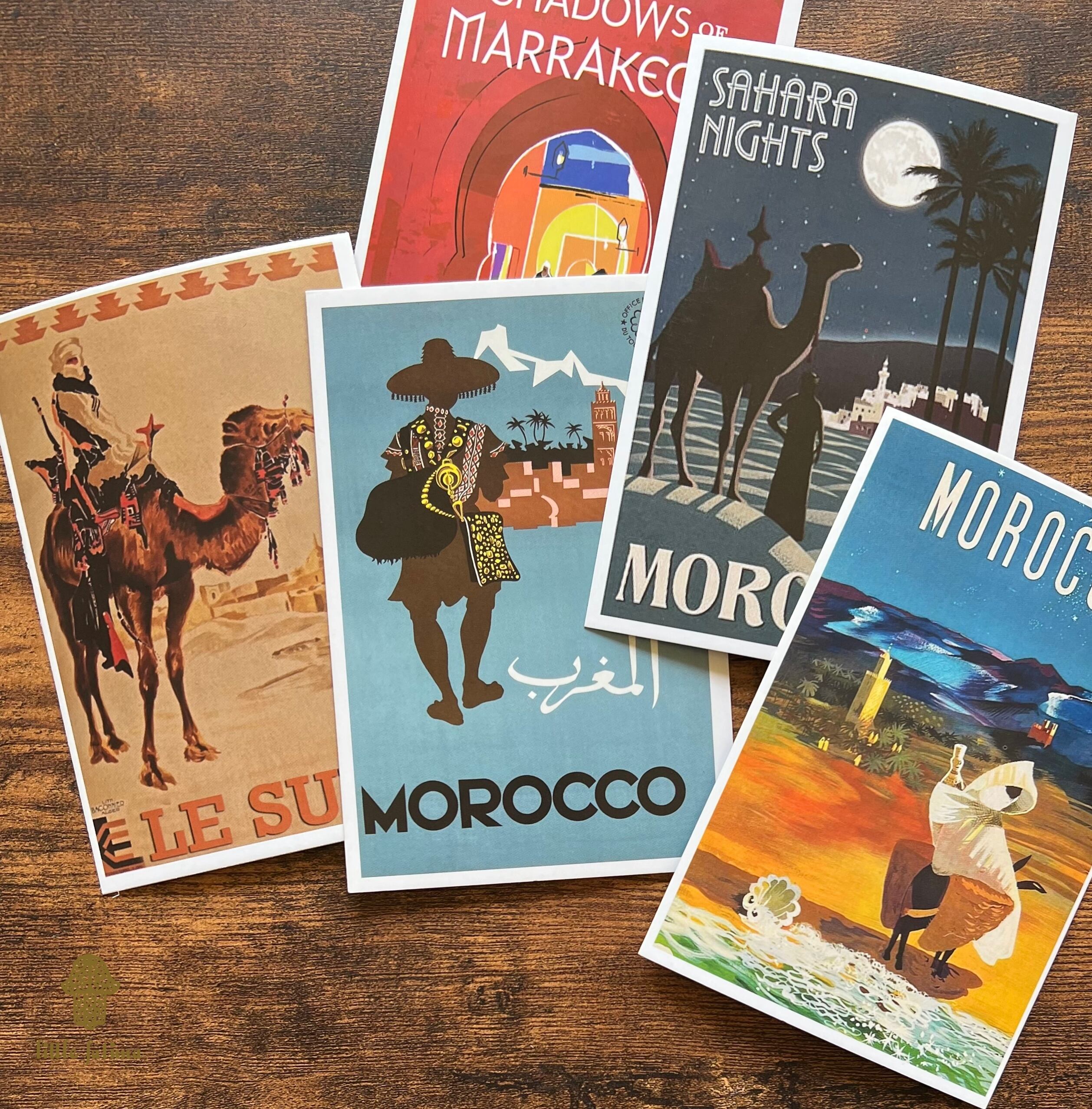 モロッコポストカード | モロッコ雑貨littlefatima