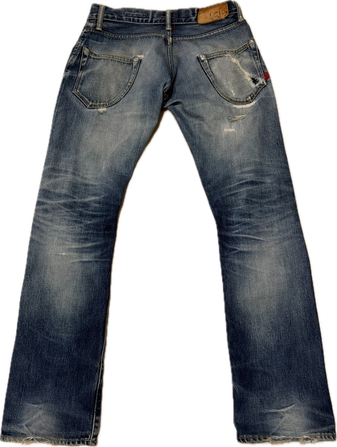 観賞用】KATO｜61→SLIM STRAIGHT 5PKT PANTS｜NAMBA WASH | SinoLabo