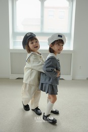 LALALAND 26/SS (Kids)Sailor pleated skirt