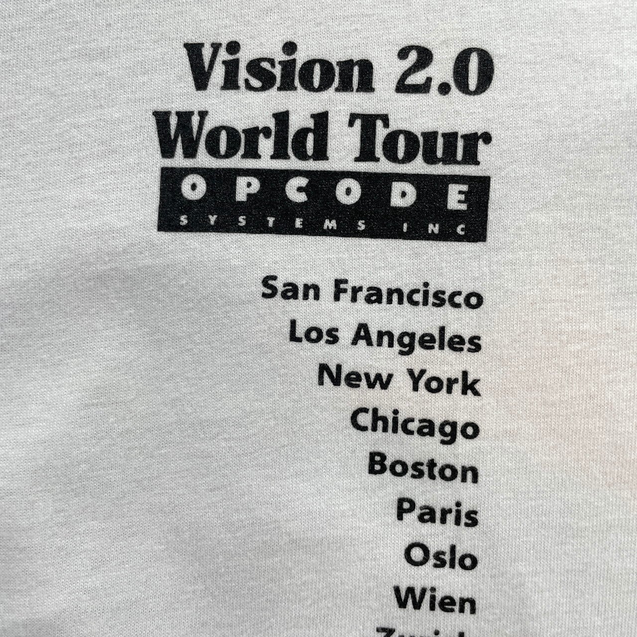 90年代 USA製 Opcode Systems オプコード社 Vision 2.0 World Tour