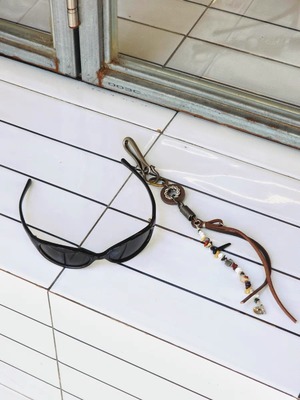 Amalga mation “Jujube” Leather Keyring