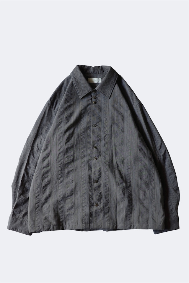 amachi.【Random Stripe Over Shirt -Random Stripe-】
