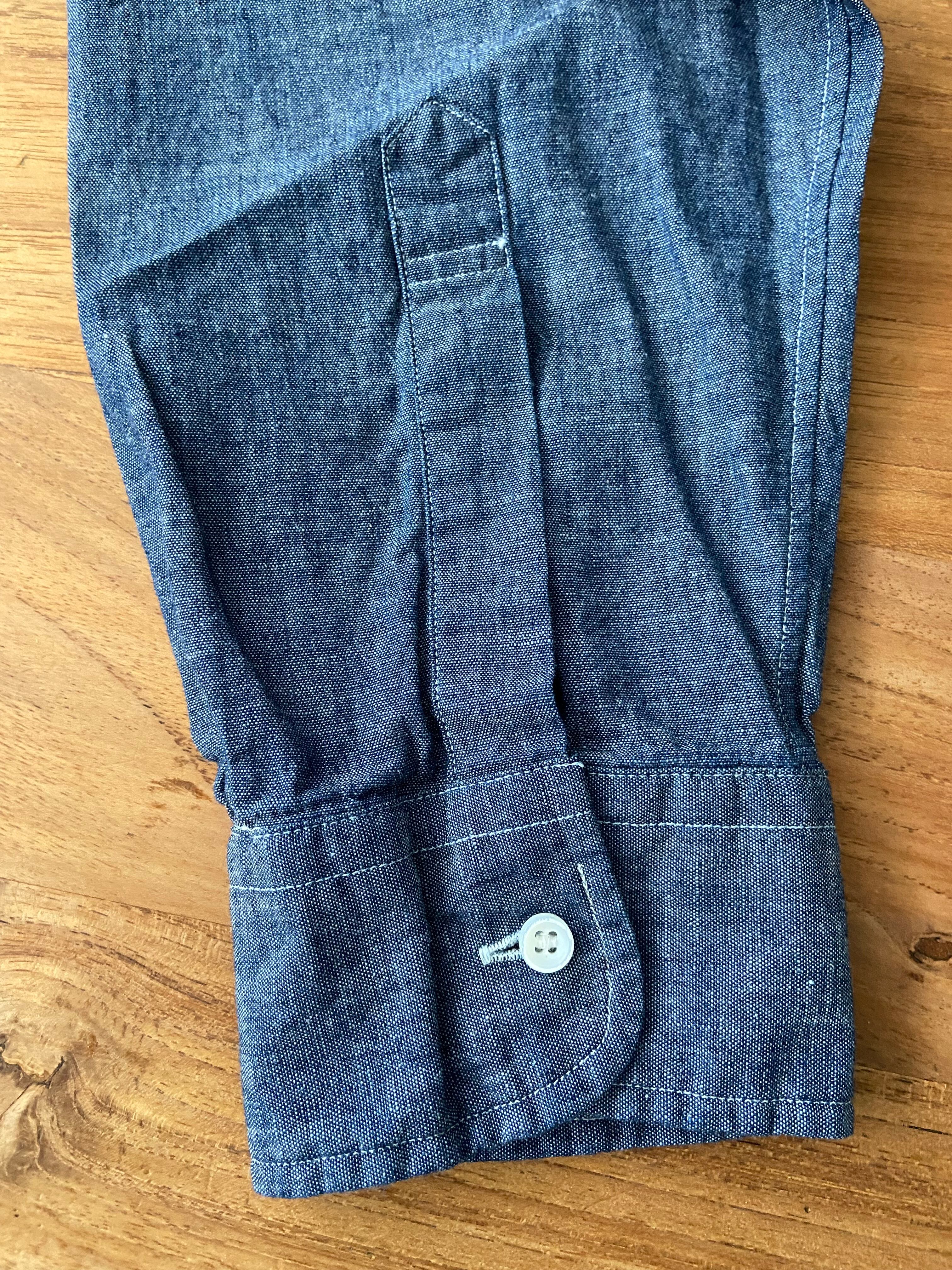 POST O'ALLS / 1283 / POST BD2 / CLASSIC CHAMBRAY - INDIGO POST O'ALLS / 1283 / POST BD2 / CLASSIC CHAMBRAY - INDIGO