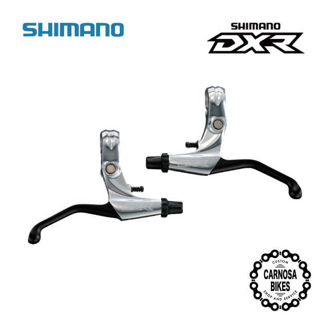 【SHIMANO】DXR BL-MX70 メカニカルディスクブレーキ・V-BRAKE用ブレーキレバー  左右別売り