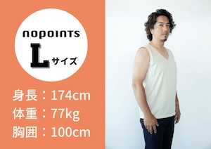 【3着セット20％OFF＋送料無料】NoPointsインナーVer.4（M/L/LL/3L)