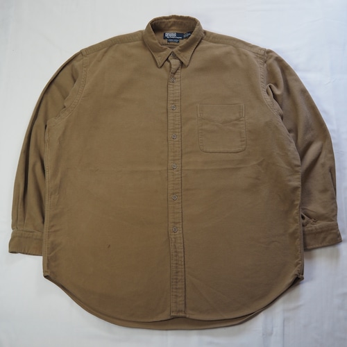 90's Ralph Lauren Lowell Sports コットンシャツ ポニーなし XL