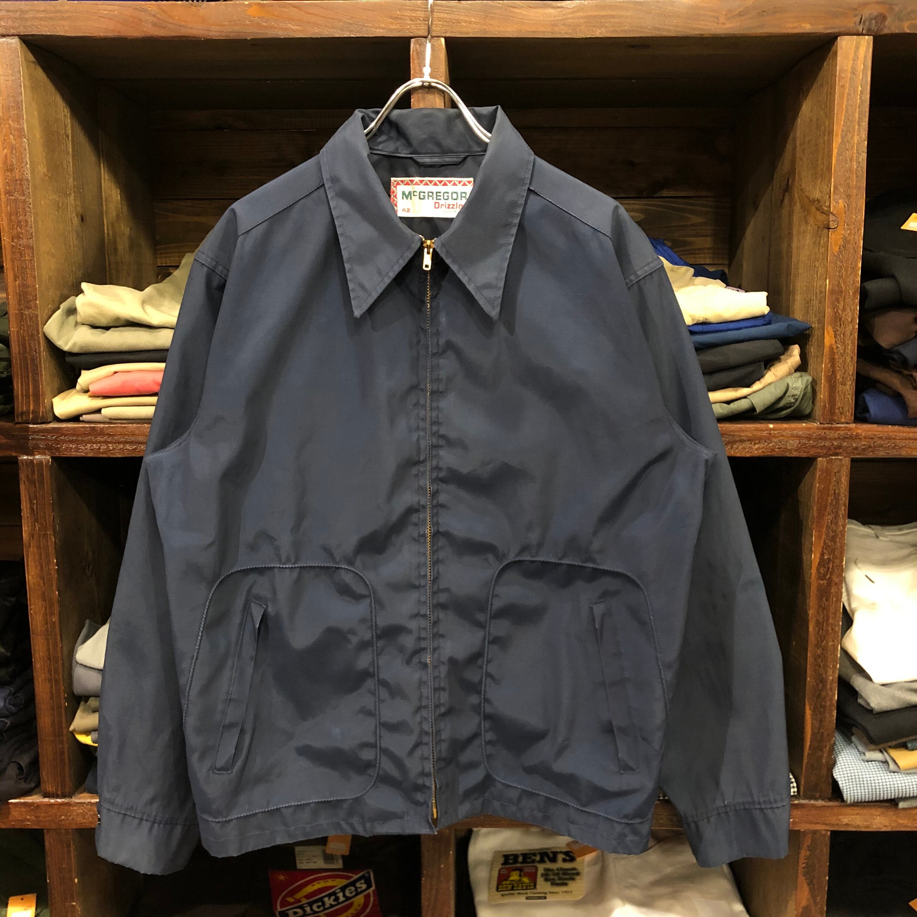 McGREGOR 【十代】 wool ? swing top navy L