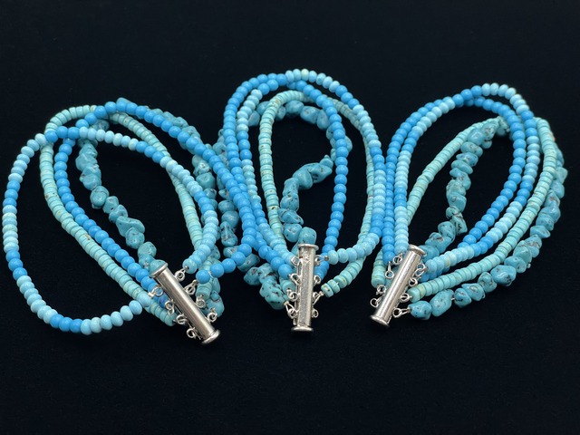 連材3つセット（ターコイズ）B