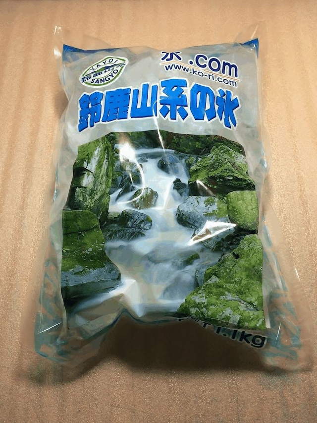 鈴鹿山系純氷　砕氷　レギュラーサイズ　1.1kg　