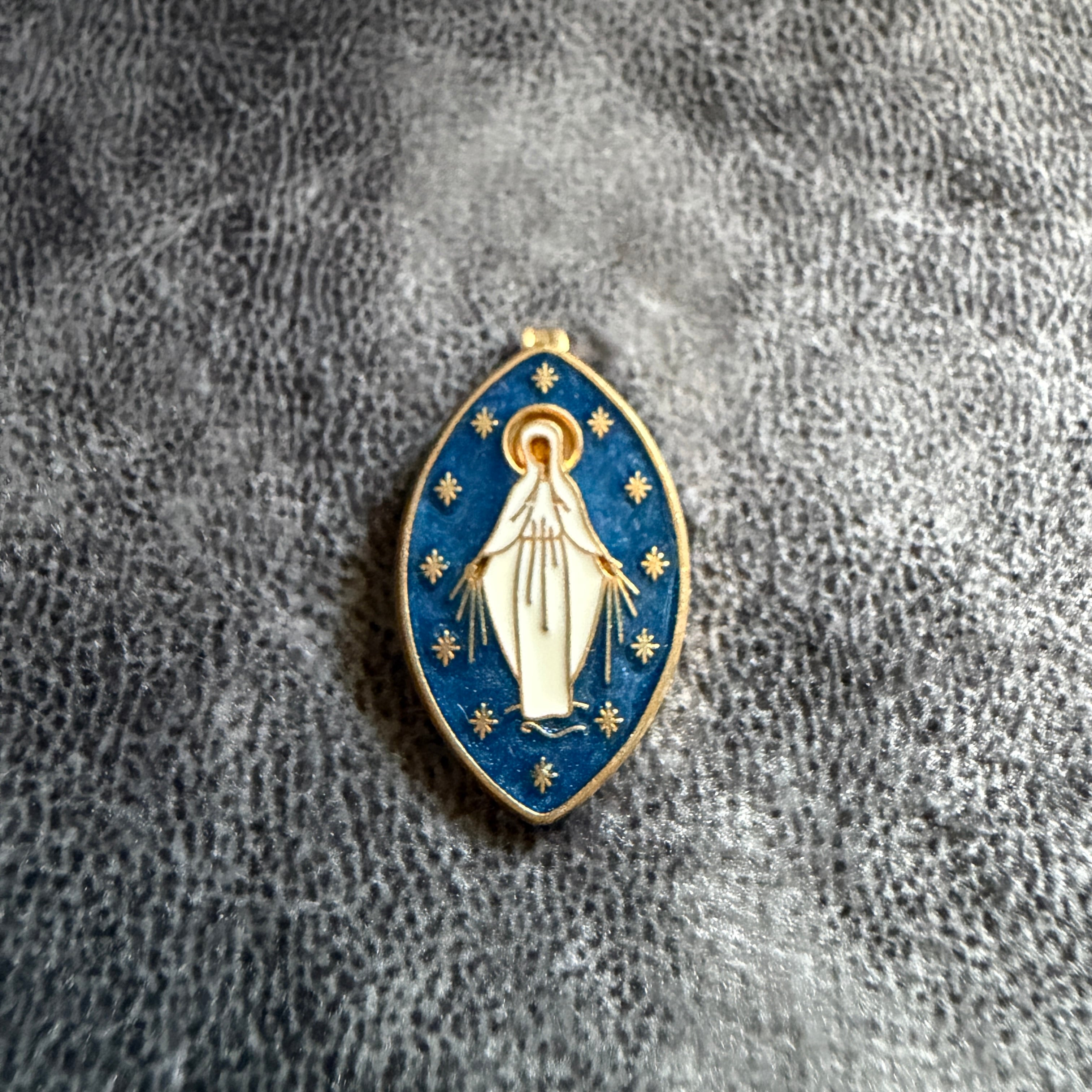 不思議のメダイ | Antique medaille Mary