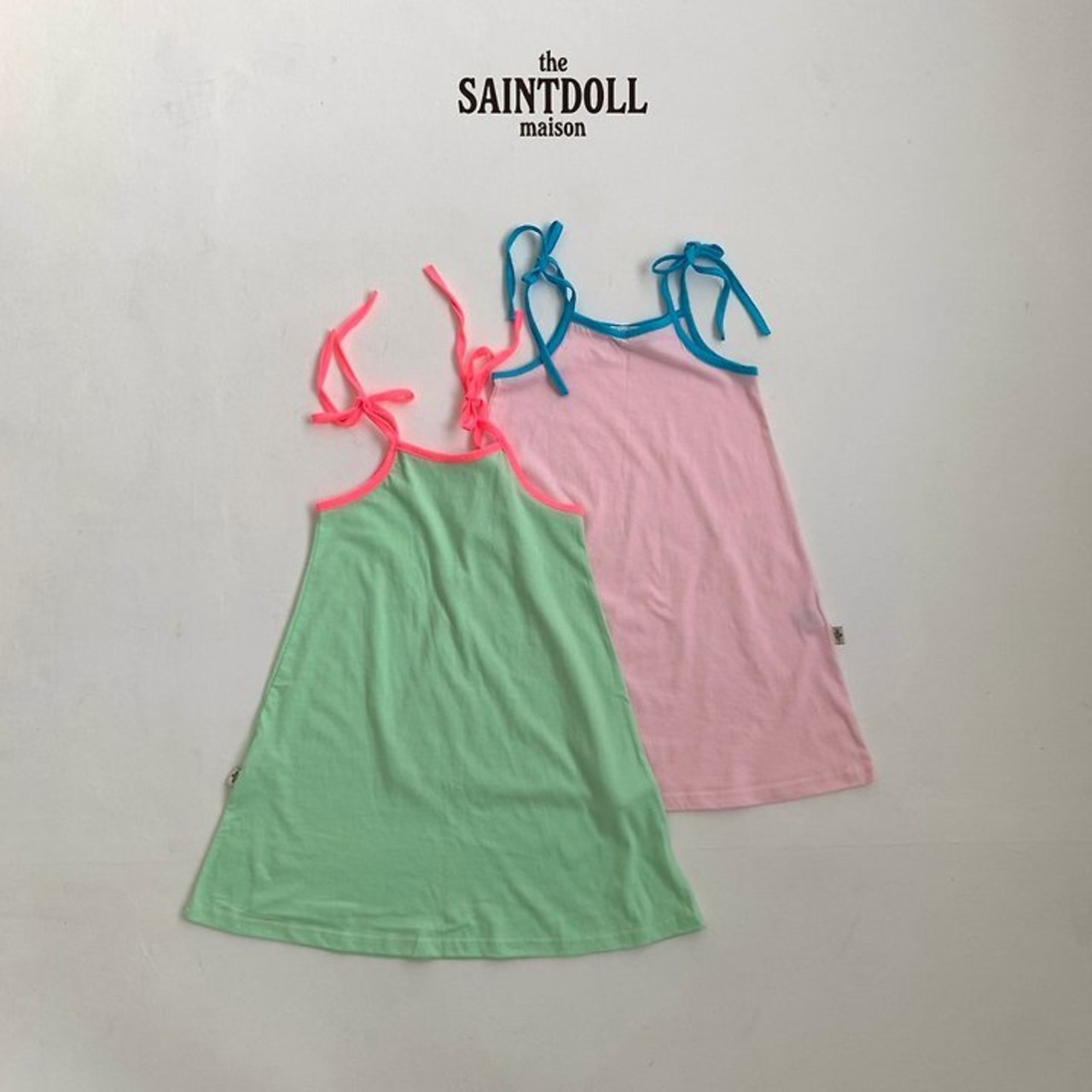 [SAINTDOLL] Less Point Dress (JS/JM/JL) / [세인트돌] 레스포인트원피스 (JS/JM/JL)