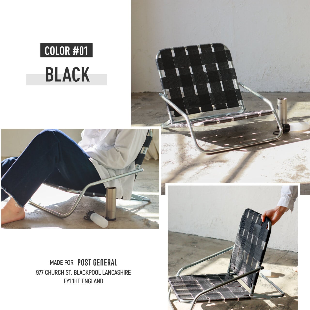 軍幕に最適❗️INDUSTRIAL TERRACE CHAIR / インダストリアルテラス