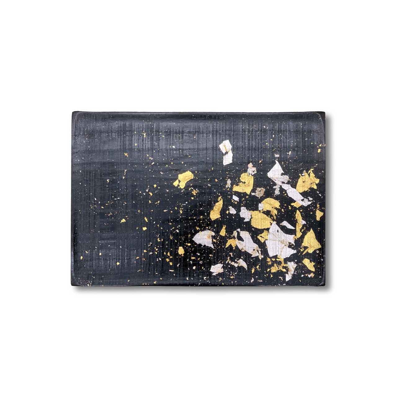 【角皿(大)】金彩  Square dish, size L